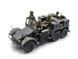 1/35 Krupp Protz 1 ton (6x4) Kfz.69 немецкий тягач с фигурами, готовая модель авторской работы