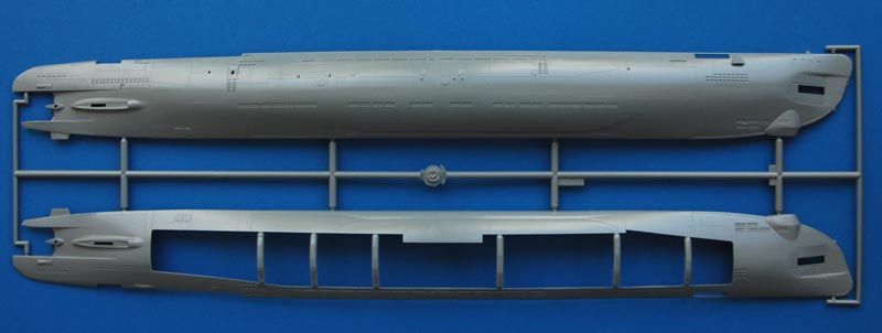 1/144 U-Boat Type XXI німецький підводний човен, з інтер'єром (Revell 05078), збірна модель