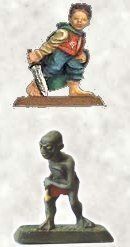 Mithrill Miniatures - Миниатюра 32 mm - Bilbo Baggins/ Gollum - MTHRL-MC01