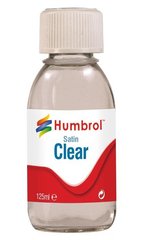 Humbrol Satin Clear 125ml Лак Сатиновый акриловый (Humbrol AC7435)