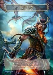 Emblem Sarkhan The Dragonspeaker #2 Token Magic: the Gathering (Токен) GnD Cards