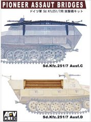Деревянные настилы для Sd.Kfz.251/7 Ausf.C/D 1:35