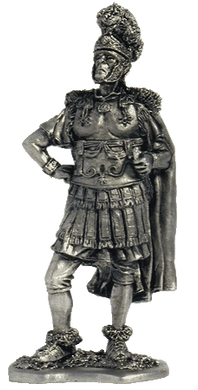 54 мм Командир второго легиона Августа, 1в н.э., оловянная миниатюра (EK Castings A80)