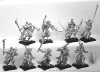 Dwarf Wars - Command – Death Elf Sword Regiment - West Wind Miniatures WWP-DW-600-C