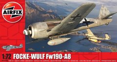 1/72 Focke-Wulf FW-190A-8 германский истребитель (Airfix 01020A) сборная модель
