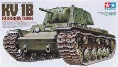 1/35 KВ-1Б мод. 1940 года, советский тяжелый танк (Tamiya 35142) сборная модель