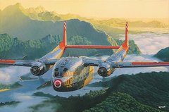 1/144 Fairchild C-119С Boxcar военно-транспортный самолет (Roden 321) сборная модель