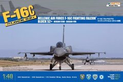 1/48 Винищувач F-16C Fighting Falcon Block 52+ "Aegean Star - Aegean Fox" (Kinetic Model K48028), збірна модель