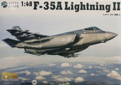 1/48 F-35A Lightning II реактивный самолет (Kitty Hawk 80103) сборная модель