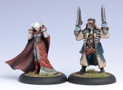 Warmachine Mercenary Privateer Lady Aiyana and Master Holt - Privateer Press Miniatures PRIV-PIP 41055