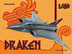 1/48 Saab J-35 Draken шведский истребитель - Limited Edition - (Eduard 1135) сборная модель