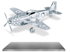 Mustang P-51, сборная металлическая модель