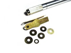 Ріветер - інструмент для нанесення клепки, тип 1: крок шестерень 0.65 мм, 0.75 мм, 1 мм, 1.25 мм, 1.5 мм (Мікродизайн МД 000212 Rivet Maker, Riveter)