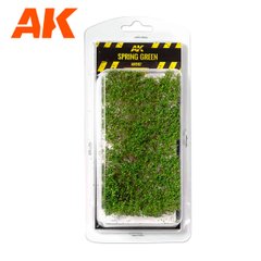 Весенние зеленые кусты, высота 30-40 мм, упаковка 140х90 мм (AK Interactive AK8167 Spring Green Shrubberies)