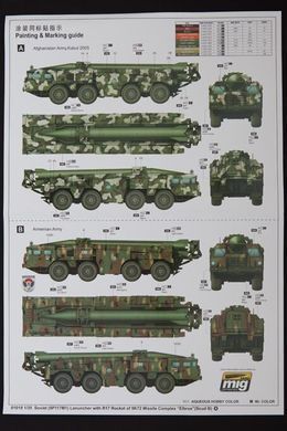 1/35 Ракетний комплекс 9П117М1 "Ельбрус" (Trumpeter 01019) збірна модель