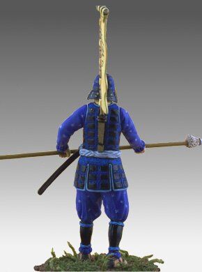 54 мм Асигару, Япония, XVI век (Soldiers of Fortune MJ004 Ashigaru), коллекционная миниатюра