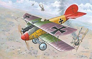 1/72 Albatros D.V/D.Va літак Першої світової (Roden 032) збірна модель