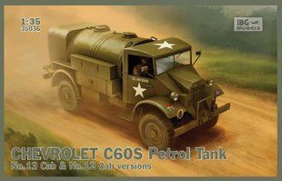 1/35 Chevrolet C60S автоцистерна, 2 варианта кабины (IBG Models 35036) сборная модель