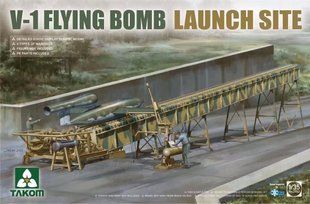 1/35 Ракета Фау-1&nbsp;V-1 Flying Bomb з пусковою установкою (Takom 2152), збірна модель