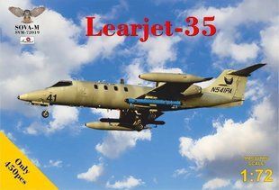 1/72 Літак Gates Learjet 35 N541PA "Phoenix Air" (Sova-M 72019), збірна модель