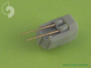 1/700 Стволы 105-мм зенитных орудий позднего типа для германских кораблей, 16 штук (Master SM-700-004), металл