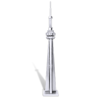 CN Tower, сборная металлическая модель Metal Earth 3D MMS058