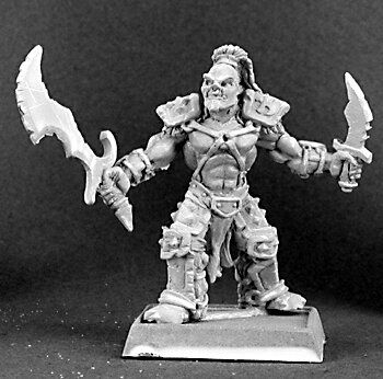 Reaper Miniatures Warlord - Dantral, Half Orc Hero - RPR-14270