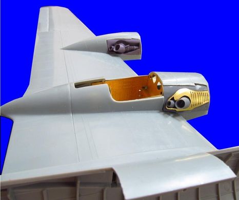1/48 Набор детализации для самолетов Boeing B-29: мотогондолы (Metallic Details MD4805) смола + травление