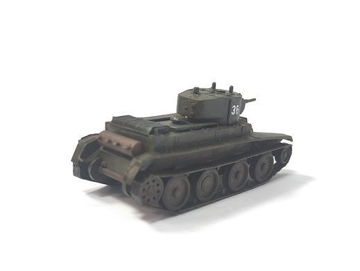 1/72 Легкий колесно-гусеничный танк БТ-5, готовая модель