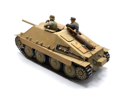 1/35 Jagdpanzer 38(t) Hetzer немецкий истребитель танков, готовая модель авторской работы