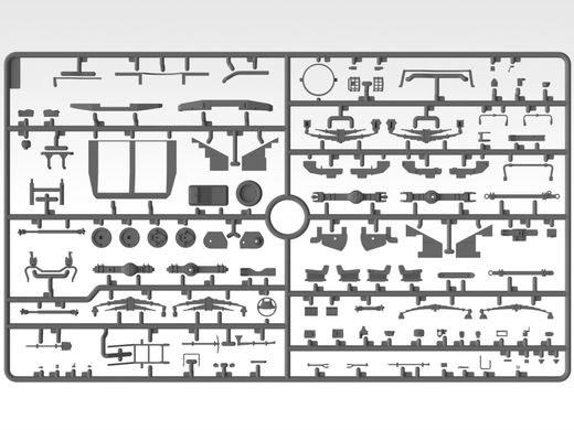 1/35 Перед штурмом, Схід України, 2022 рік - бронеавтомобіль Козак-2, водій, стрілець-кулеметник, боєць з біноклем, бійці ССО та оператори FPV-дронів (ICM DS3521), збірна модель та 9 фігур