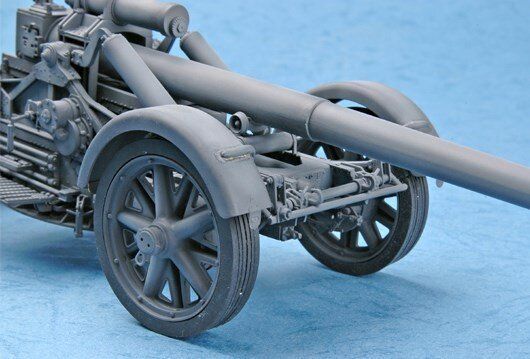 1/35 Германская 17-см тяжелая пушка Kanone 18 (Trumpeter 02313) сборная модель