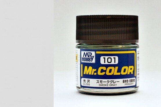 Mr. Color C101 Smoke Gray Серый прозрачный (дымчатый серый), нитро 10 мл