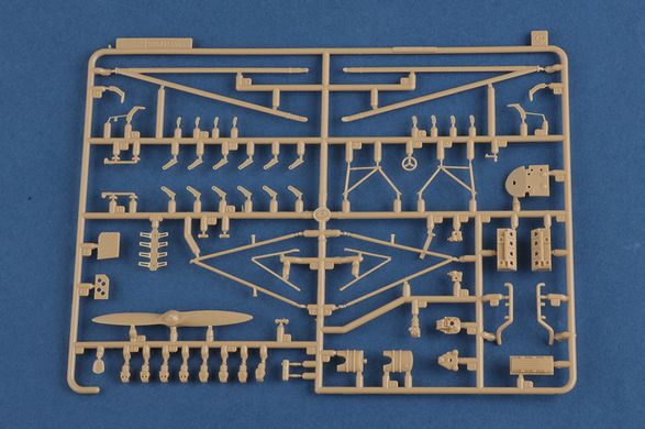 1/35 Fieseler Fi-156D-1 Storch німецький легкий санітарний літак (Hobbyboss 80182), збірна модель