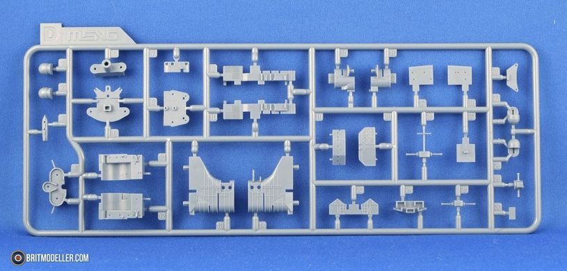 1/700 Лінкор Bismarck, різнокольоровий пластик, збірка без клею (Meng Model PS003), збірна модель