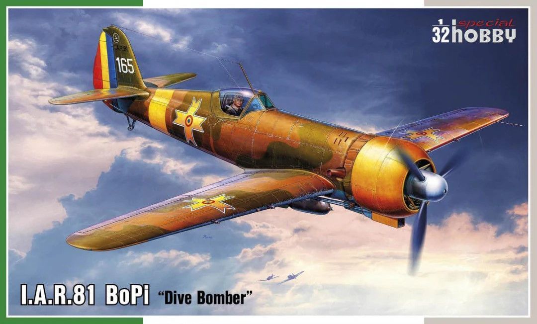 1/32 IAR-81 BoPi "Dive Bomber" румунський пікіруючий бомбардувальник ...