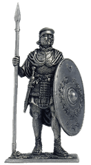 54 мм Римский солдат вспомогательных войск, оловянная миниатюра (EK Castings A83)