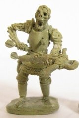 Зомби-арбалетник заряджає, Yal Мініатюра "Володар світу", метал, під 28-30 мм