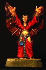 Жінка-вампір, Yal Мініатюра "Володар світу", метал, під 28-30 мм