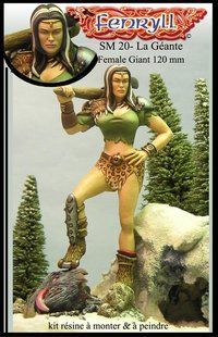 Fenryll Miniatures - Female Giant - FNRL-SM20