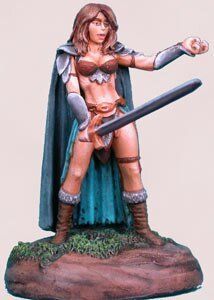 Elmore - Chick in Chainmail № 2 - Dark Sword DKSW-DSM1108