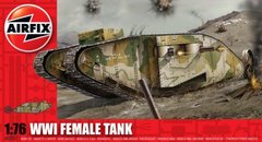 1/76 Пулеметный танк Первой мировой войны (Airfix 02337) сборная модель