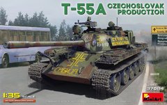 1/35 Танк Т-55А чехословацкого производства (Miniart 37084), сборная модель