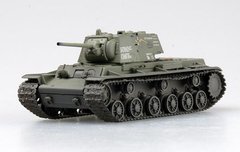 1/72 КВ-1 советский танк (Москва, август 1942 года), готовая модель (EasyModel 36288)