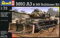 1/72 M60A3 с бульдозером M9 (Revell 03175)