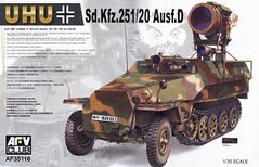 Sd.Kfz.251/20 ausf.D UHU полугусеничный бронетранспортер 1:35