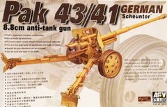 GERMAN 88mm PAK- 43/41 Пушка (CANNON) 1:35