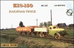 1/87 ЗиС-150 советский грузовик на ж/д ходу (ZZ Modell 87035) сборная модель