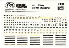 German Uniform Badges 1:35