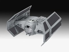 1/121 Star Wars Darth Vader's Tie Fighter, серия Easy-Click System Сборка без клея (Revell 01102), сборная модель